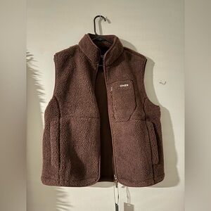 Oner Active Brown Fleece Vest